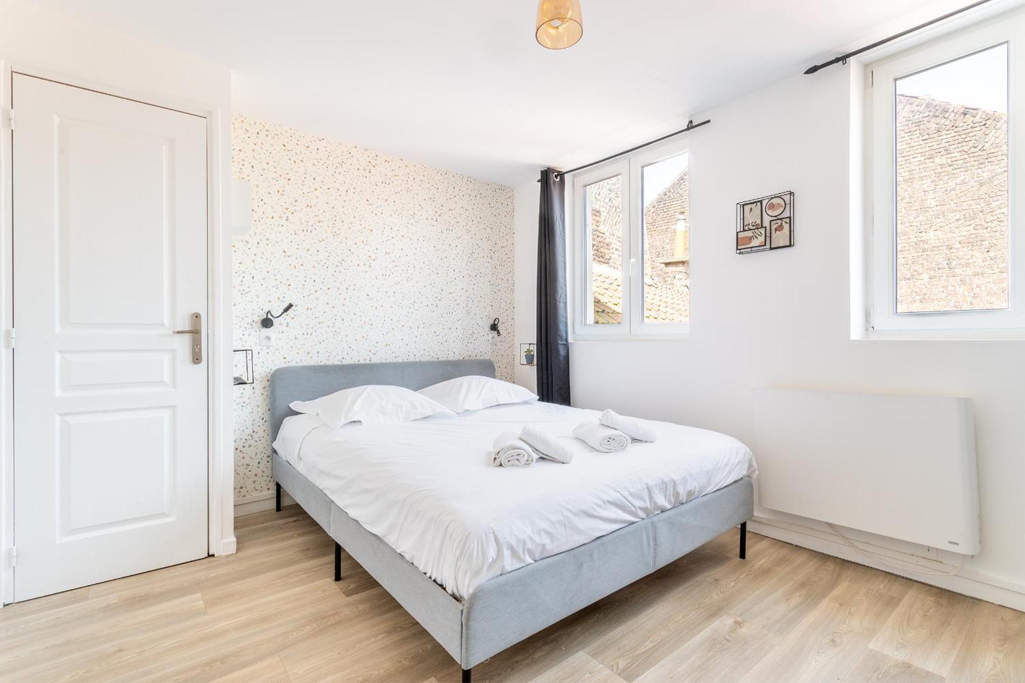 S&K Suite Grande Rue Roubaix - Chambre Spacieuse Et Sdb Privee - Netflix Et Cuisine Екстериор снимка