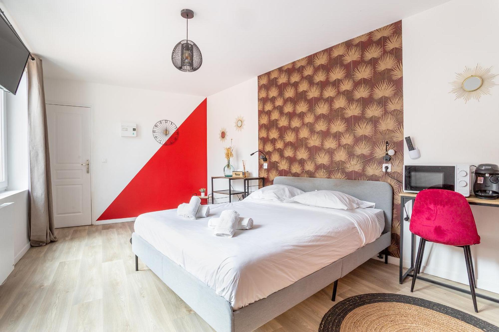 S&K Suite Grande Rue Roubaix - Chambre Spacieuse Et Sdb Privee - Netflix Et Cuisine Екстериор снимка